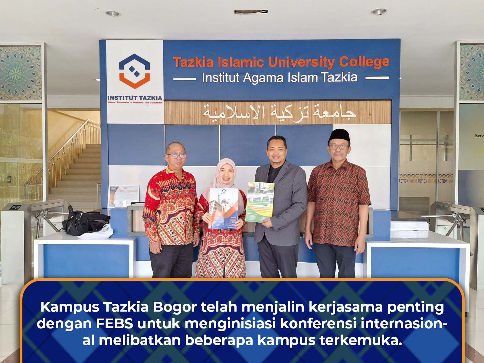 Kerjasama Konferensi Internasional antara Kampus Tazkia Bogor dan kampus-kampus terkemuka