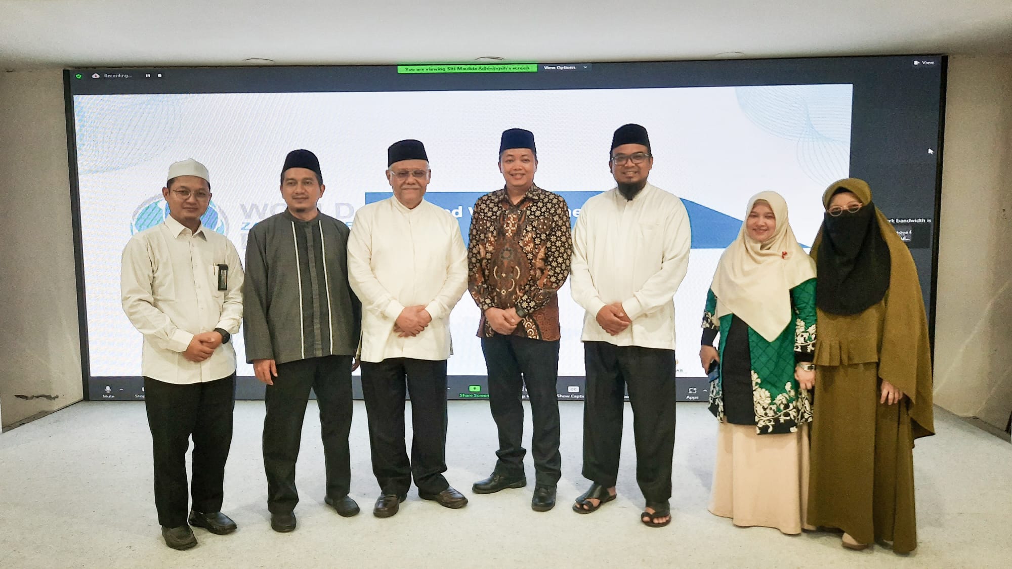 foto waqf kerjasama baznas