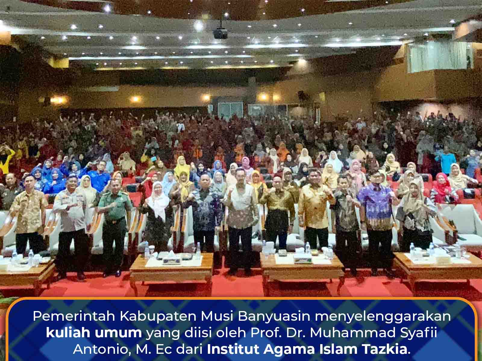 Musi Banyuasin Gelar Kuliah Umum Inspiratif oleh Prof. Dr. Muhammad Syafii Antonio dalam Rangka Peringatan HUT ke-79 RI
