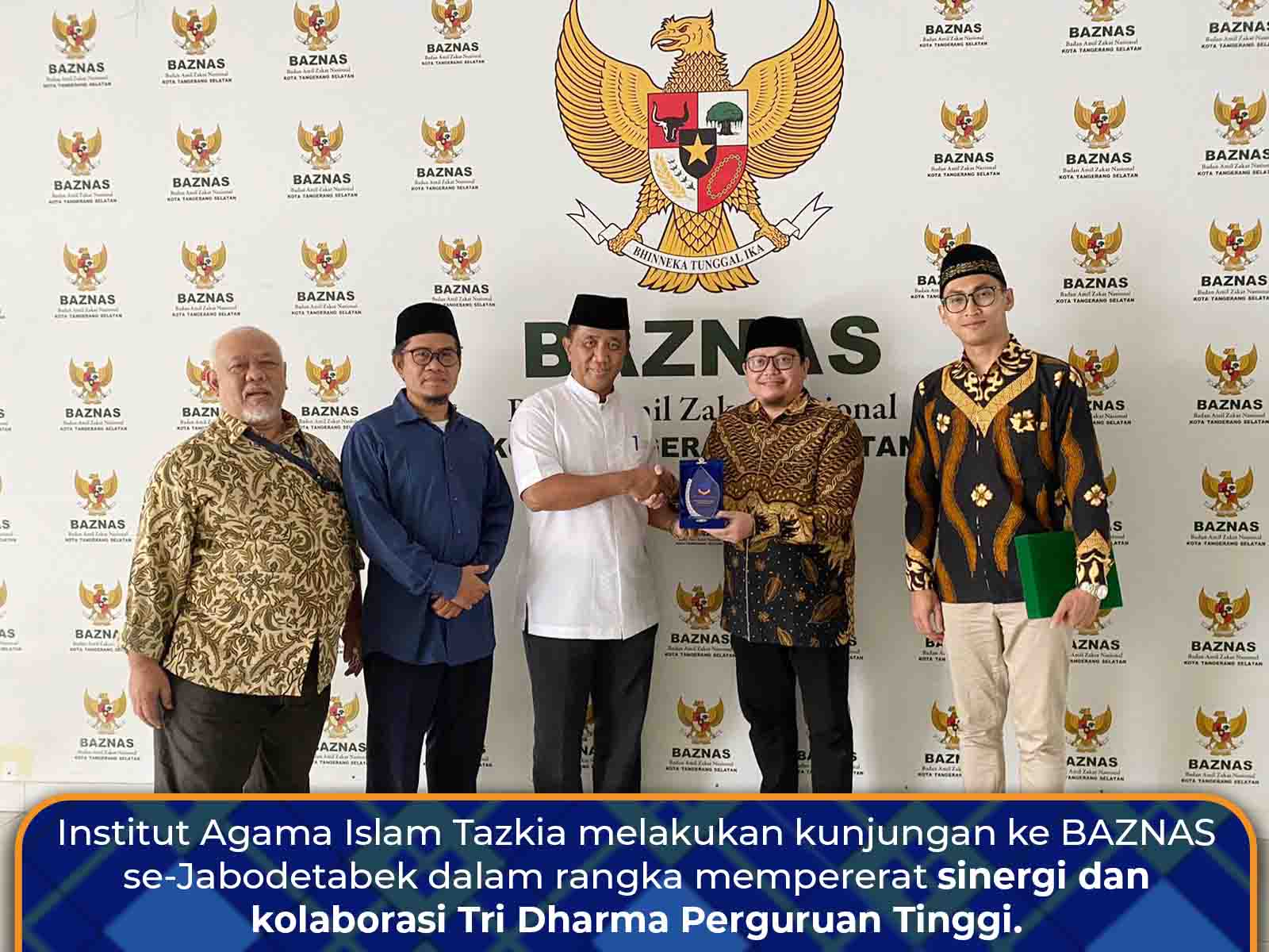 Institut Agama Islam Tazkia Mengadakan Audiensi dengan Baznas Daerah se-Jabodetabek 