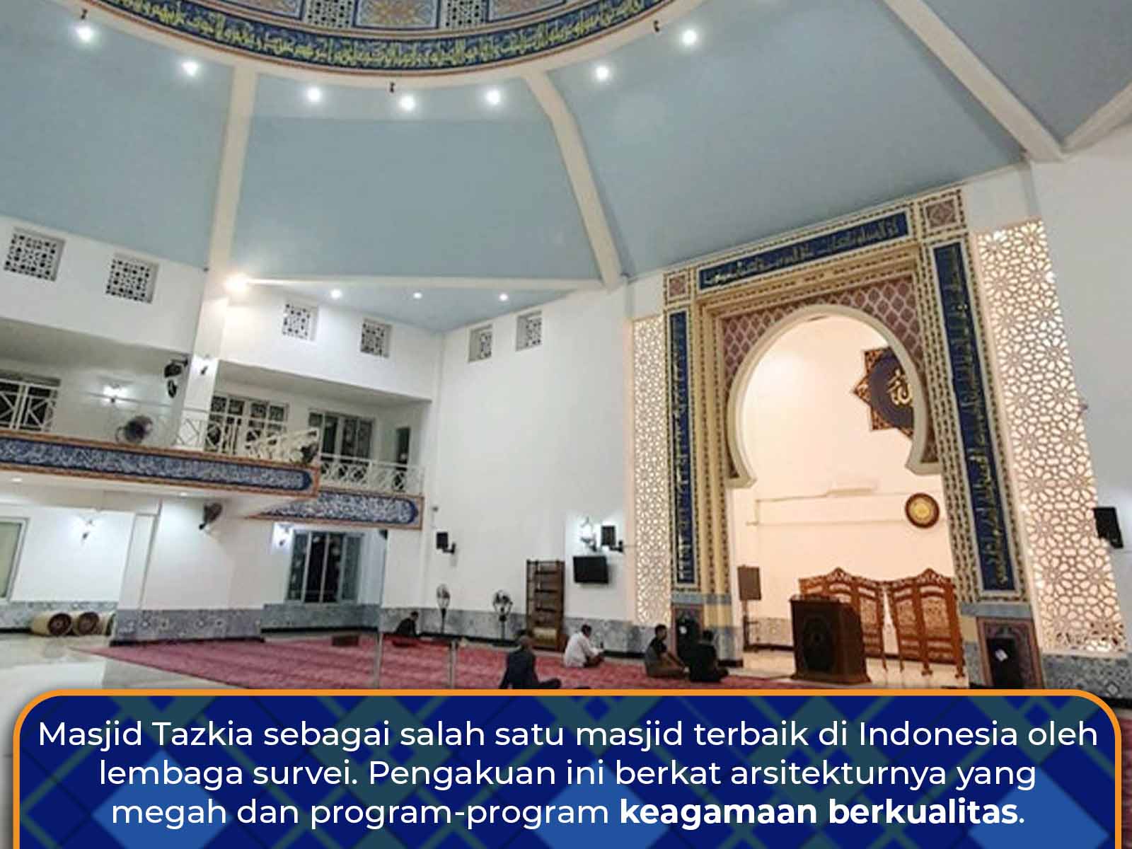Pusat wisata Religi di masjid kampus ini
