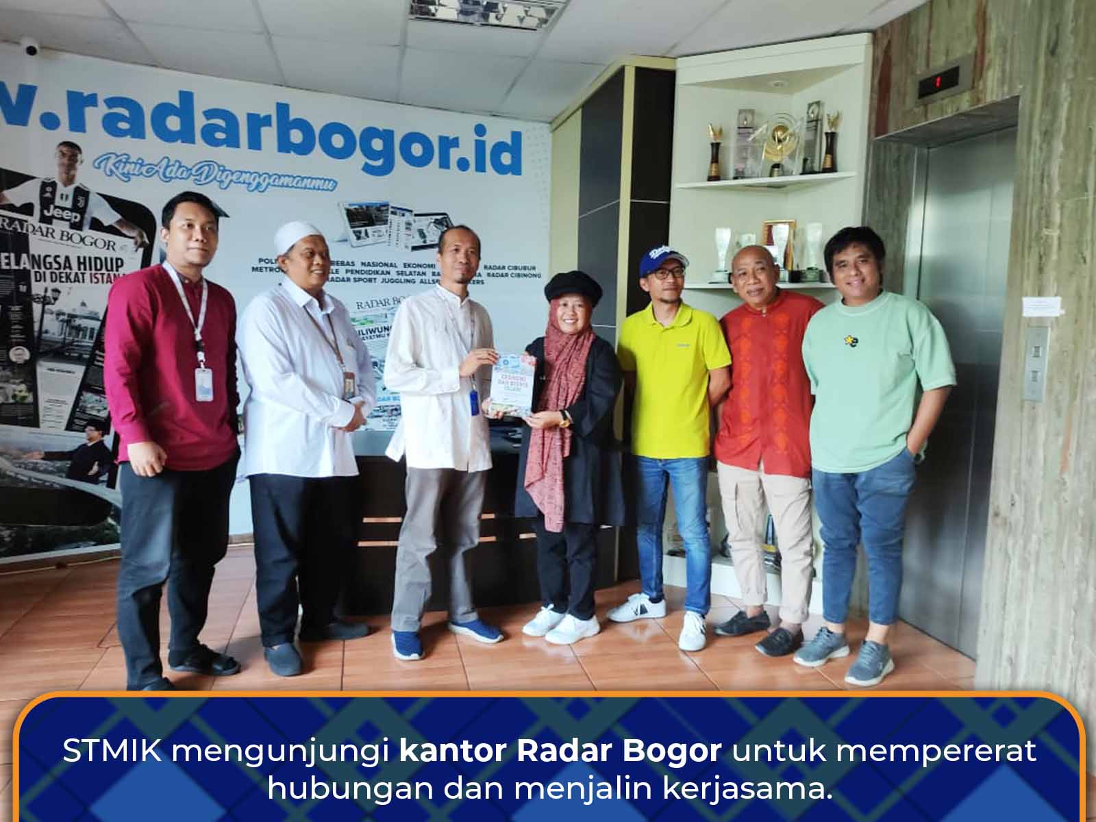 STMIK Mengunjungi Kantor Radar Bogor, Membangun Jalinan Kerjasama dan Silaturahmi