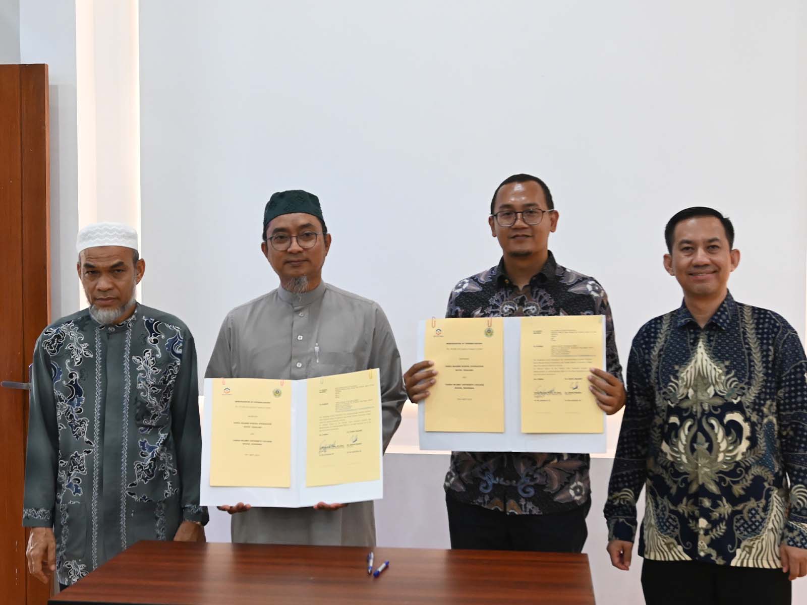 Penandatanganan MOU dan MOA antara Kampus Institut Tazkia dan Darul Maaref