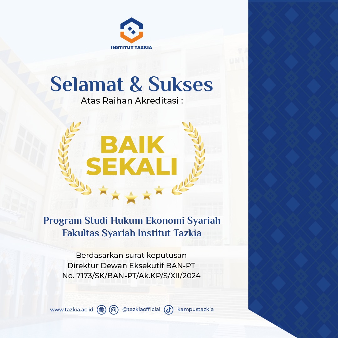 Hukum Ekonomi Syariah Tazkia BAN PT 2