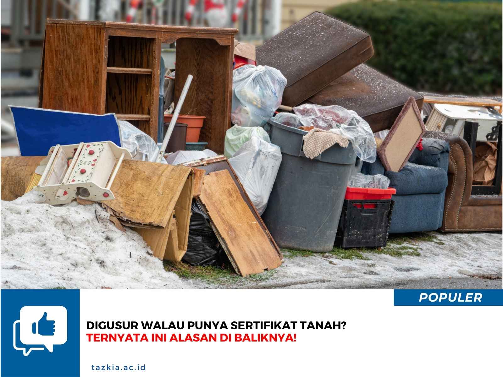 Digusur Walau Punya Sertifikat Tanah Ternyata Ini Alasan di Baliknya