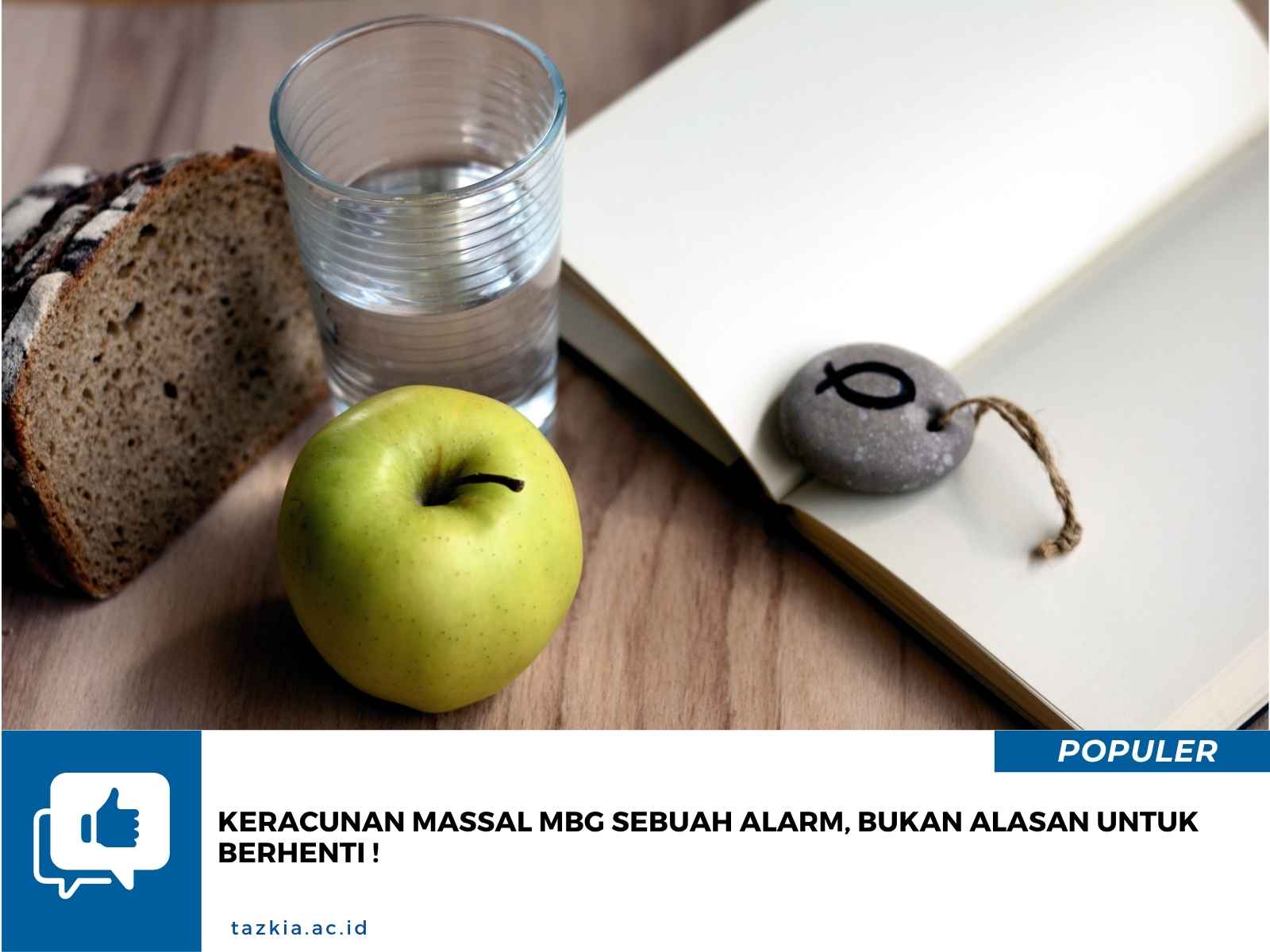 Keracunan Massal MBG Sebuah Alarm Bukan Alasan untuk Berhenti 