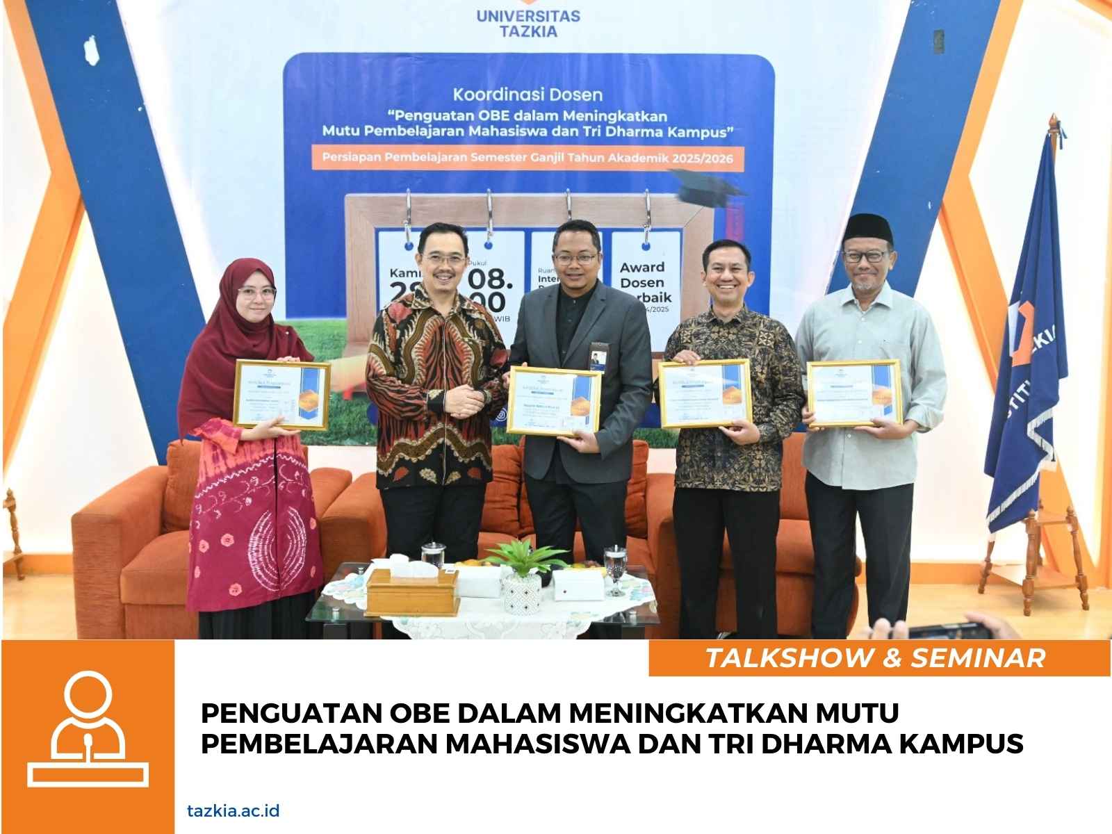 Penguatan OBE dalam meningkatkan Mutu Pembelajaran Mahasiswa dan Tri Dharma Kampus