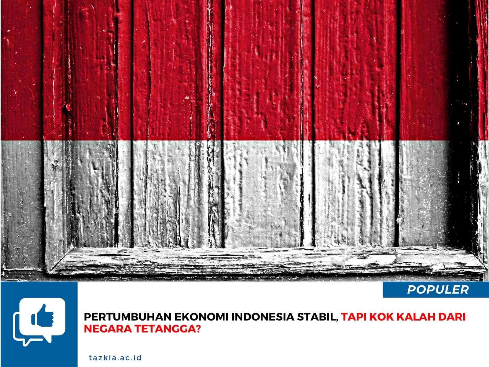 Pertumbuhan Ekonomi Indonesia Stabil tapi Kok Kalah dari Negara Tetangga