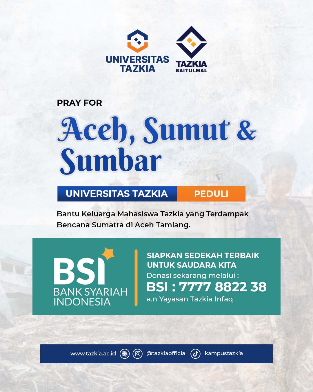PRAY FOR ACEH SUMBAR SUMUT