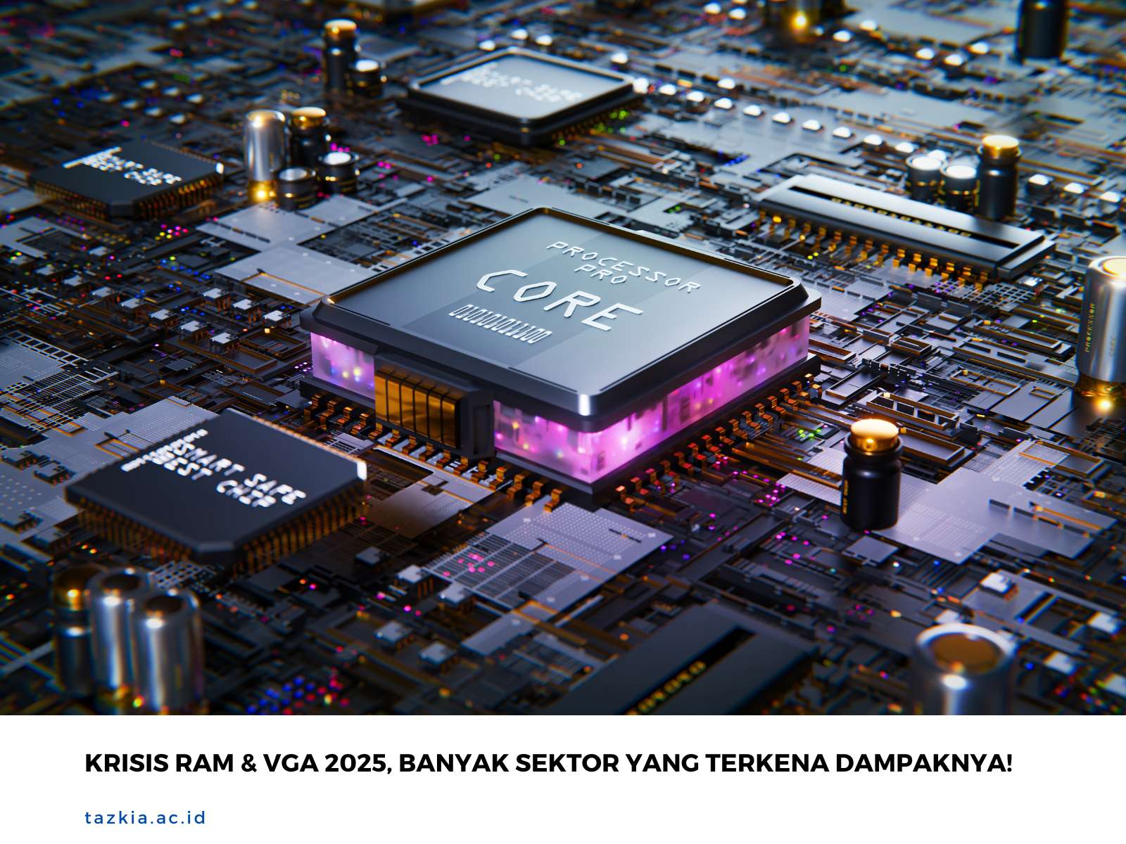 Krisis RAM VGA 2025 Banyak Sektor yang terkena dampaknya