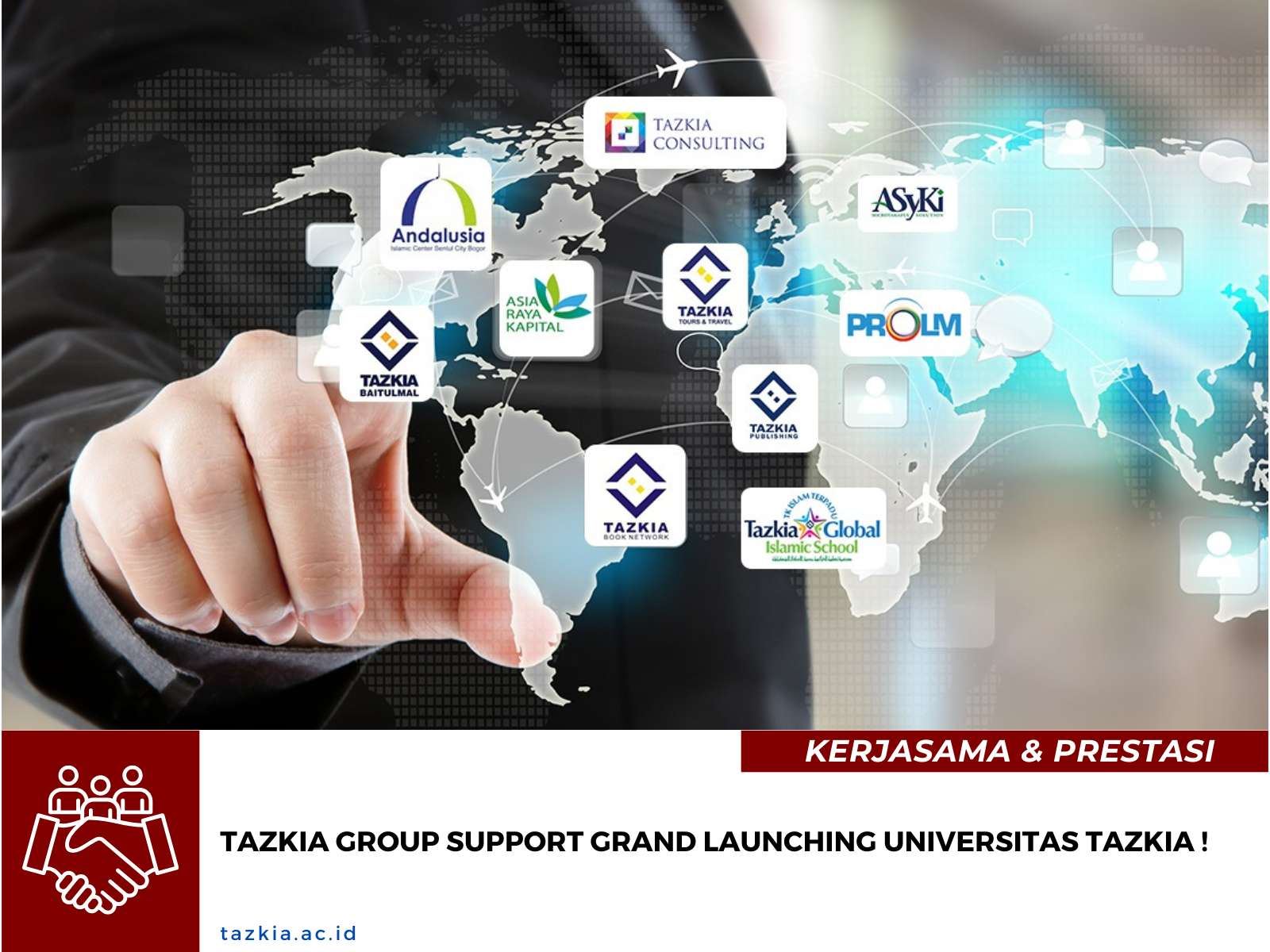 Tazkia Group Support Grand Launching Universitas Tazkia 