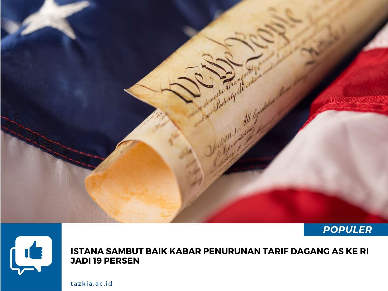 Istana Sambut Baik Kabar Penurunan Tarif Dagang AS ke RI Jadi 19 Persen