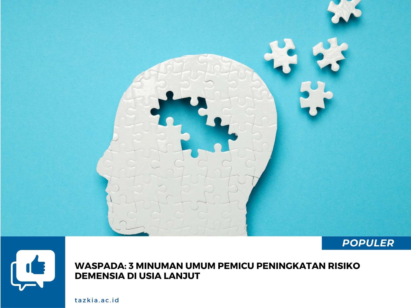 Waspada 3 Minuman Umum Pemicu Peningkatan Risiko Demensia di Usia Lanjut