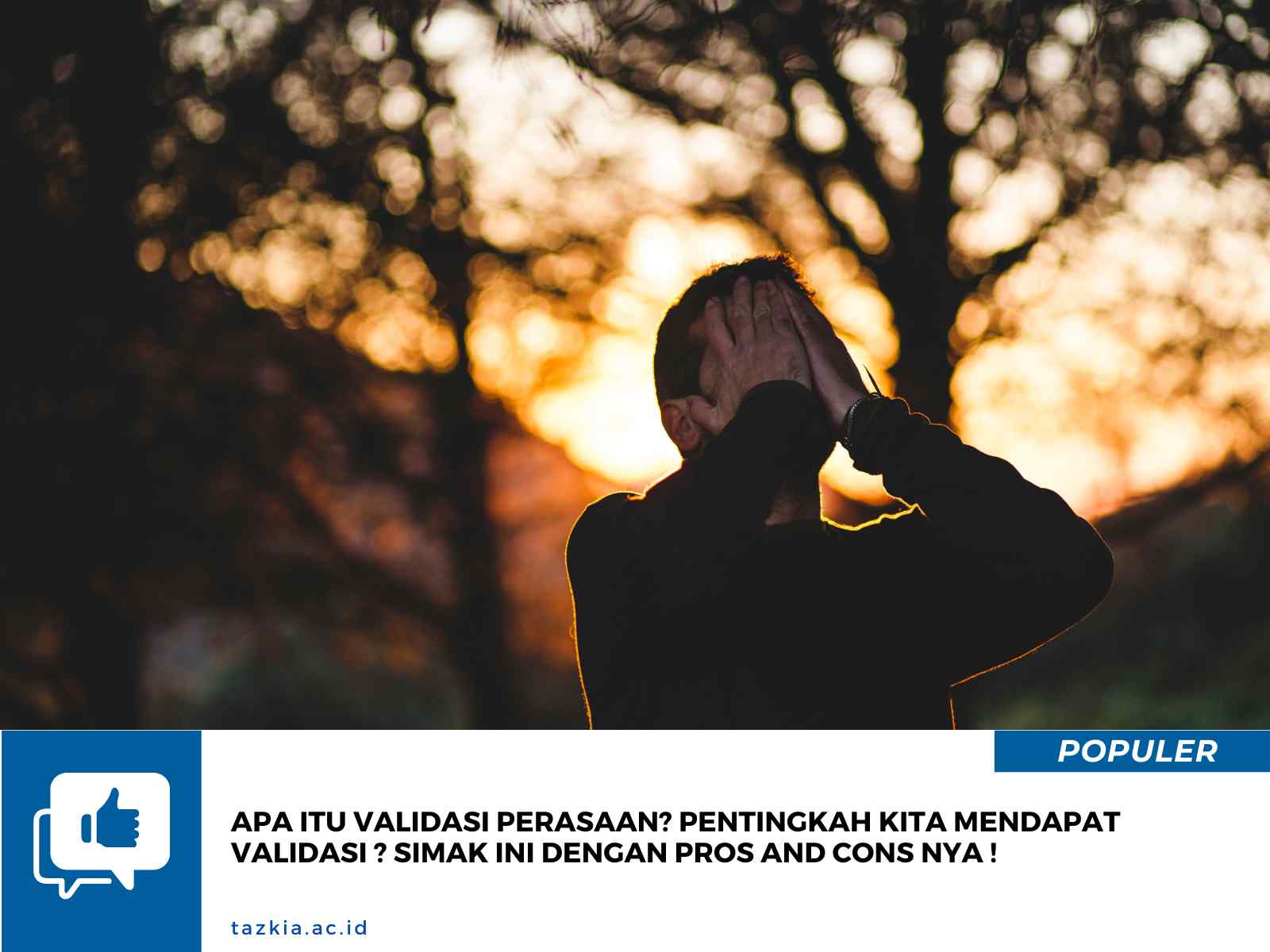 Apa itu Validasi Perasaan? Pentingkah kita mendapat validasi ? Simak ini dengan Pros and Cons nya !