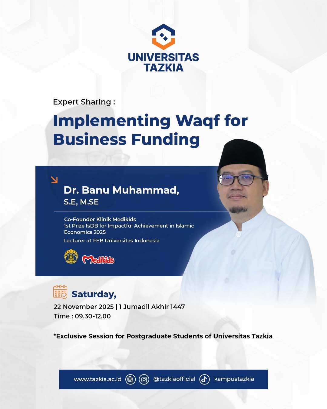 How can waqf be used as a sustainable engine for business growth and social impact