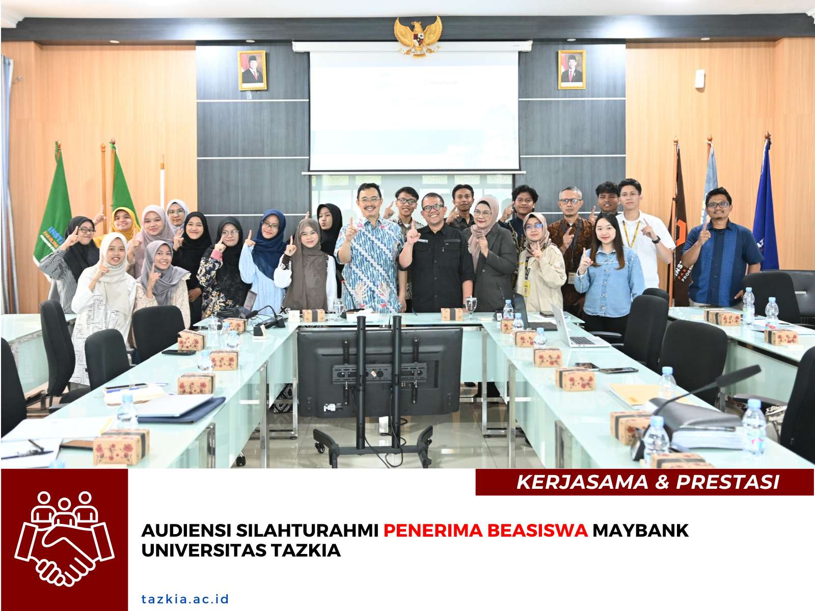 Audiensi_Silahturahmi_Penerima_Beasiswa_Maybank_Universitas_Tazkia