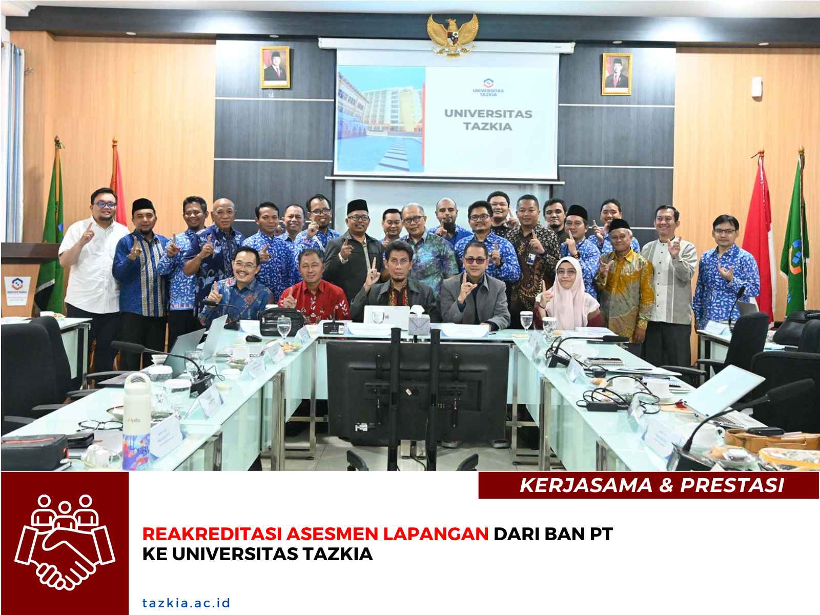 Reakreditasi Asesmen Lapangan Dari BAN PT Ke Universitas Tazkia