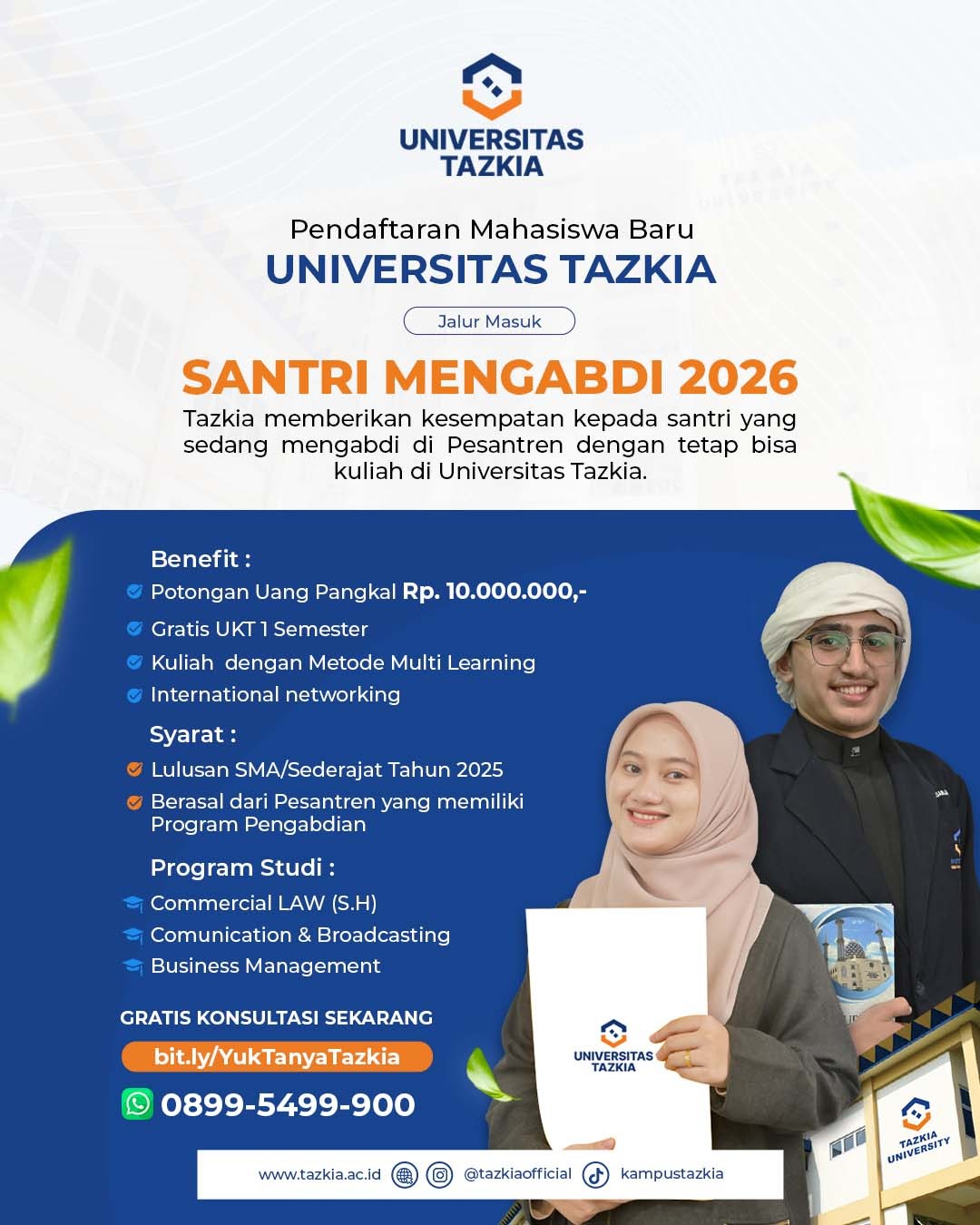 Santri Mengabdi Universitas Tazkia