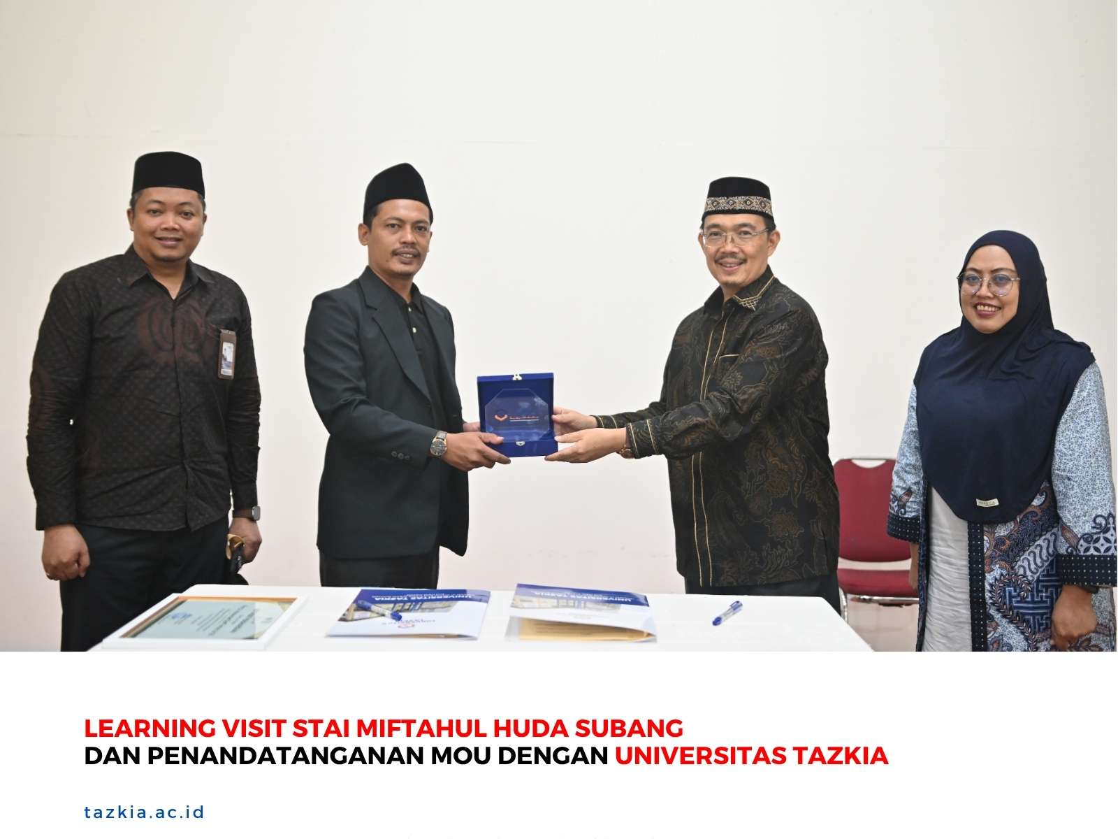 Learning Visit STAI Miftahul Huda Subang dan Penandatanganan MoU dengan Universitas Tazkia