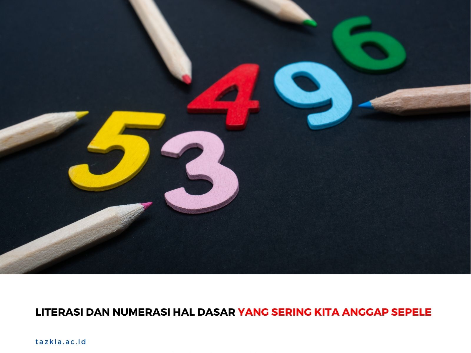 Literasi dan Numerasi Hal Dasar yang Sering Kita Anggap Sepele