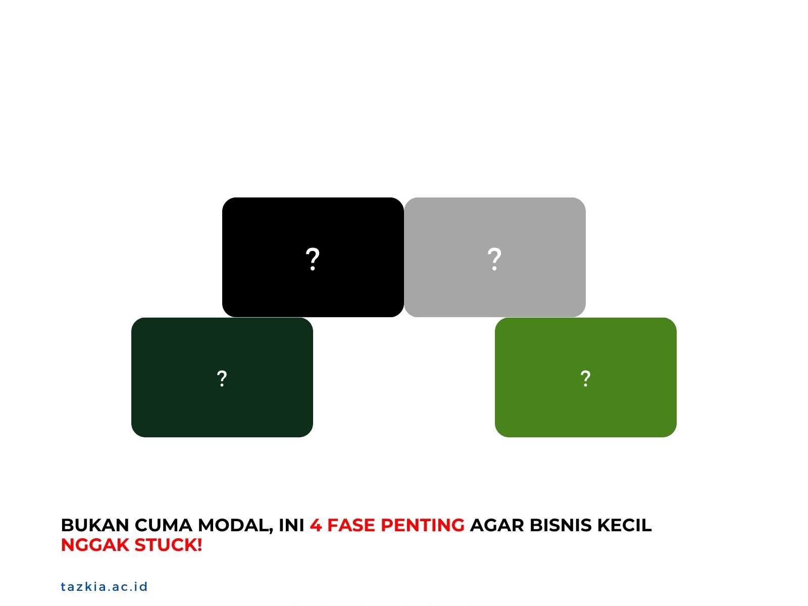 Bukan Cuma Modal Ini 4 Fase Penting Agar Bisnis Kecil Nggak Stuck