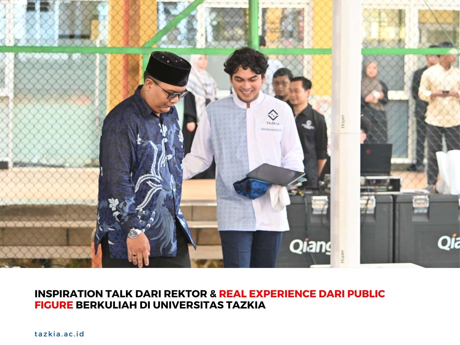 Inspiration Talk dari Rektor Real Experience Dari Public Figure Berkuliah di Universitas Tazkia