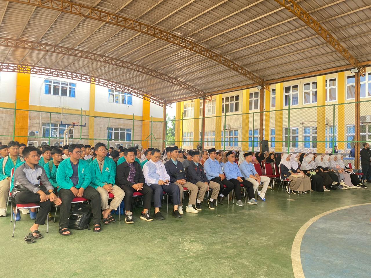 Suasana Tabligh Akbar Sekolah di Universitas Tazkia