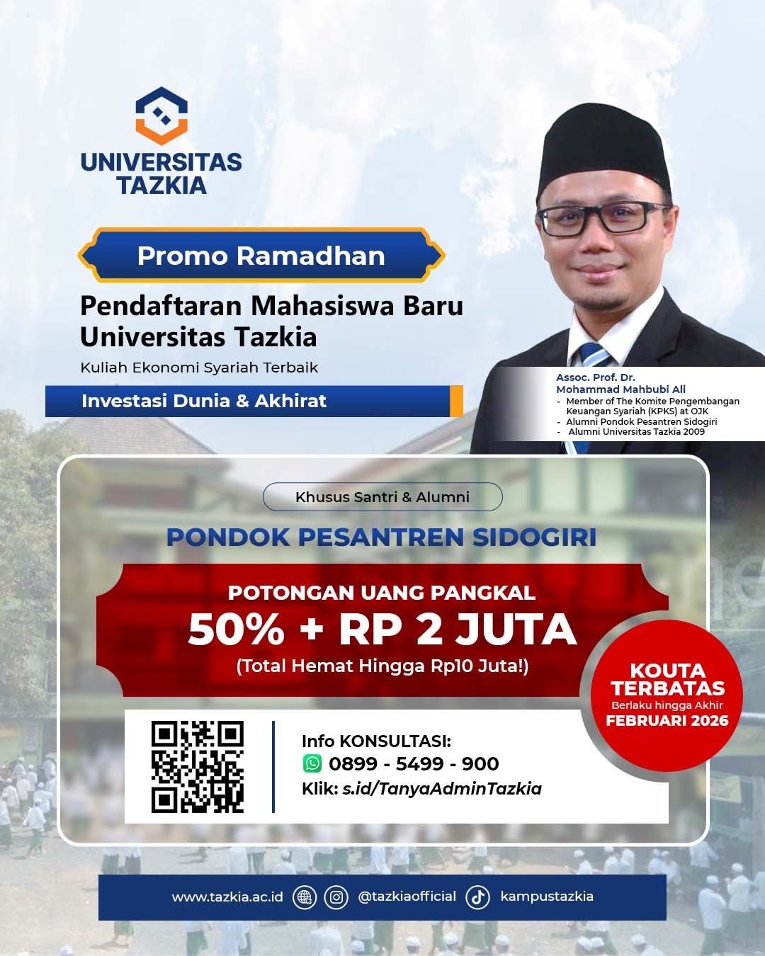 Promo Ramadhan Alumni PP Sidogiri Universitas Tazkia