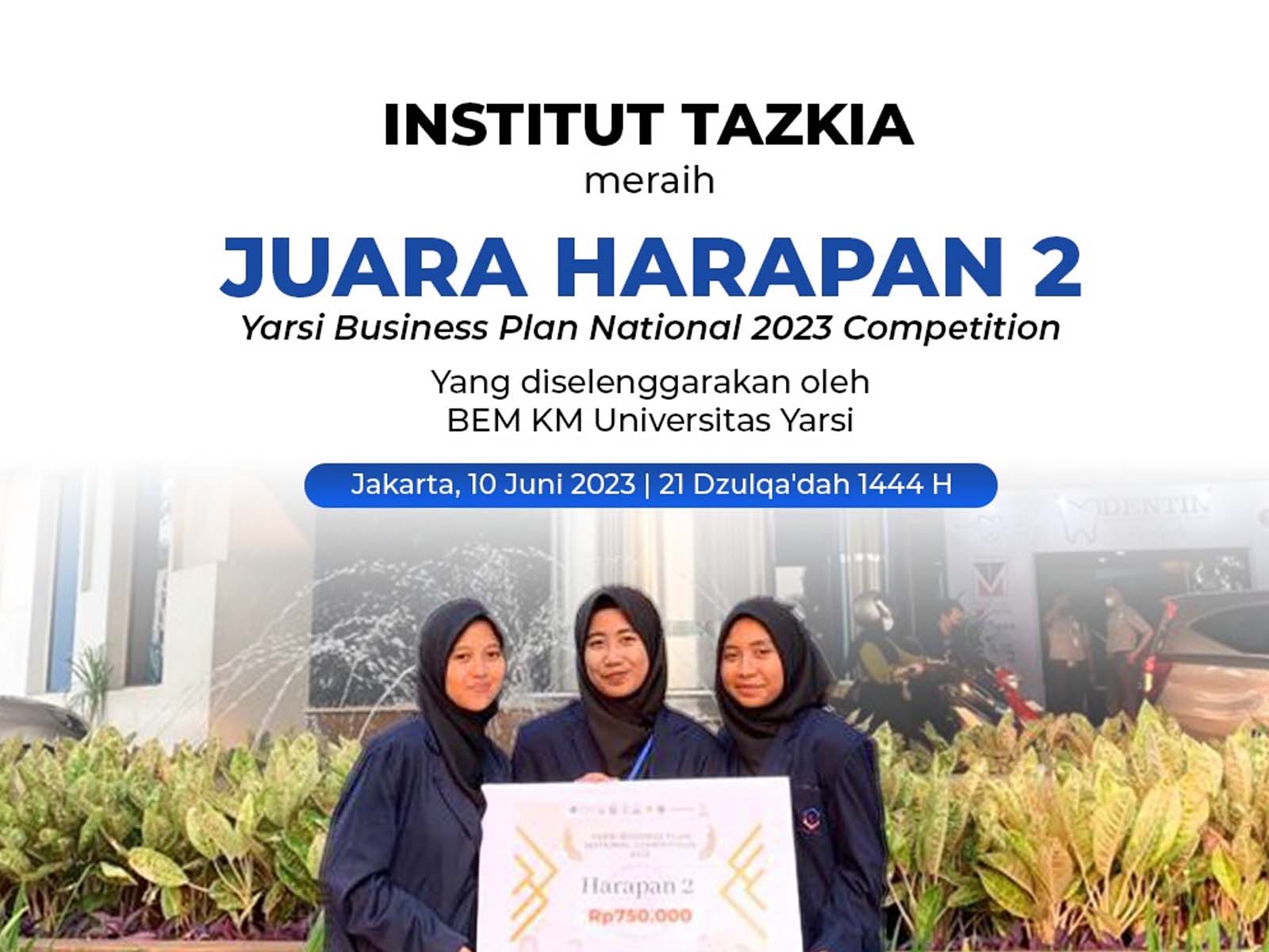 Mahasiswa Tazkia raih Juara Sharia Business Plan Competition