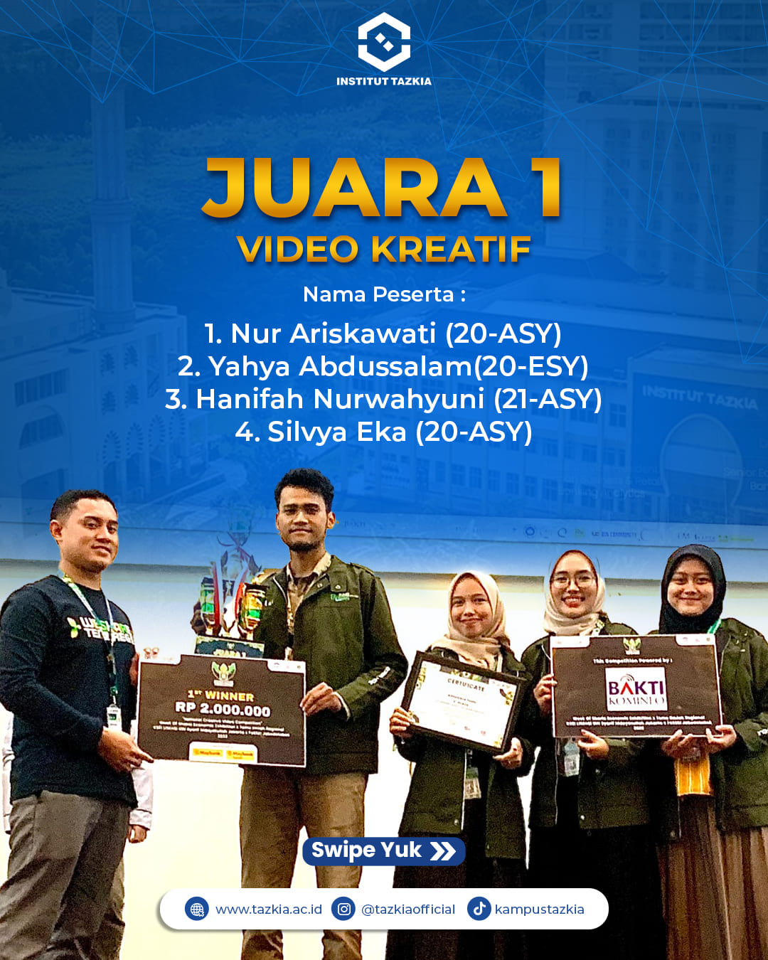 Juara 1 Video Kreatif