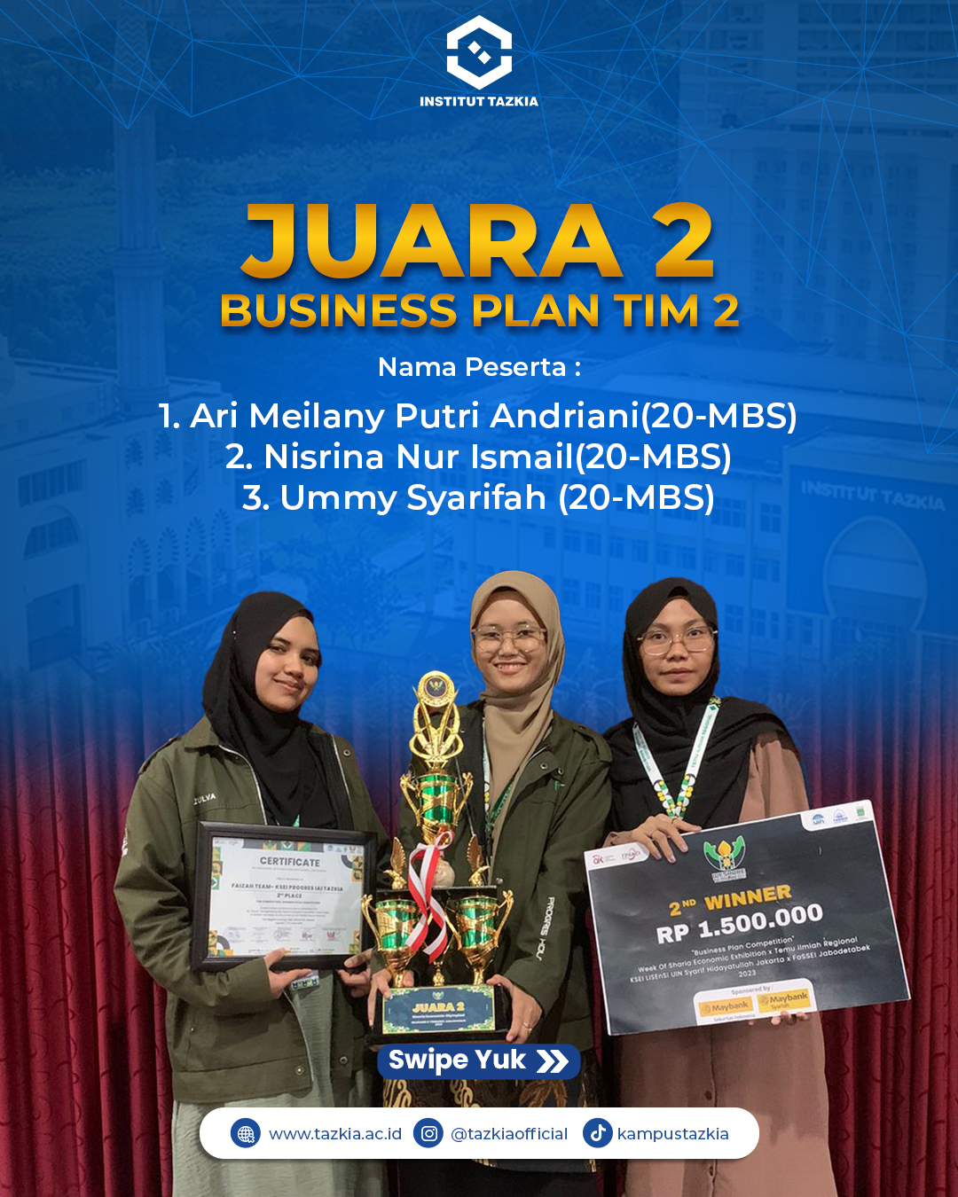 Juara 2 Business Plan Tim 2