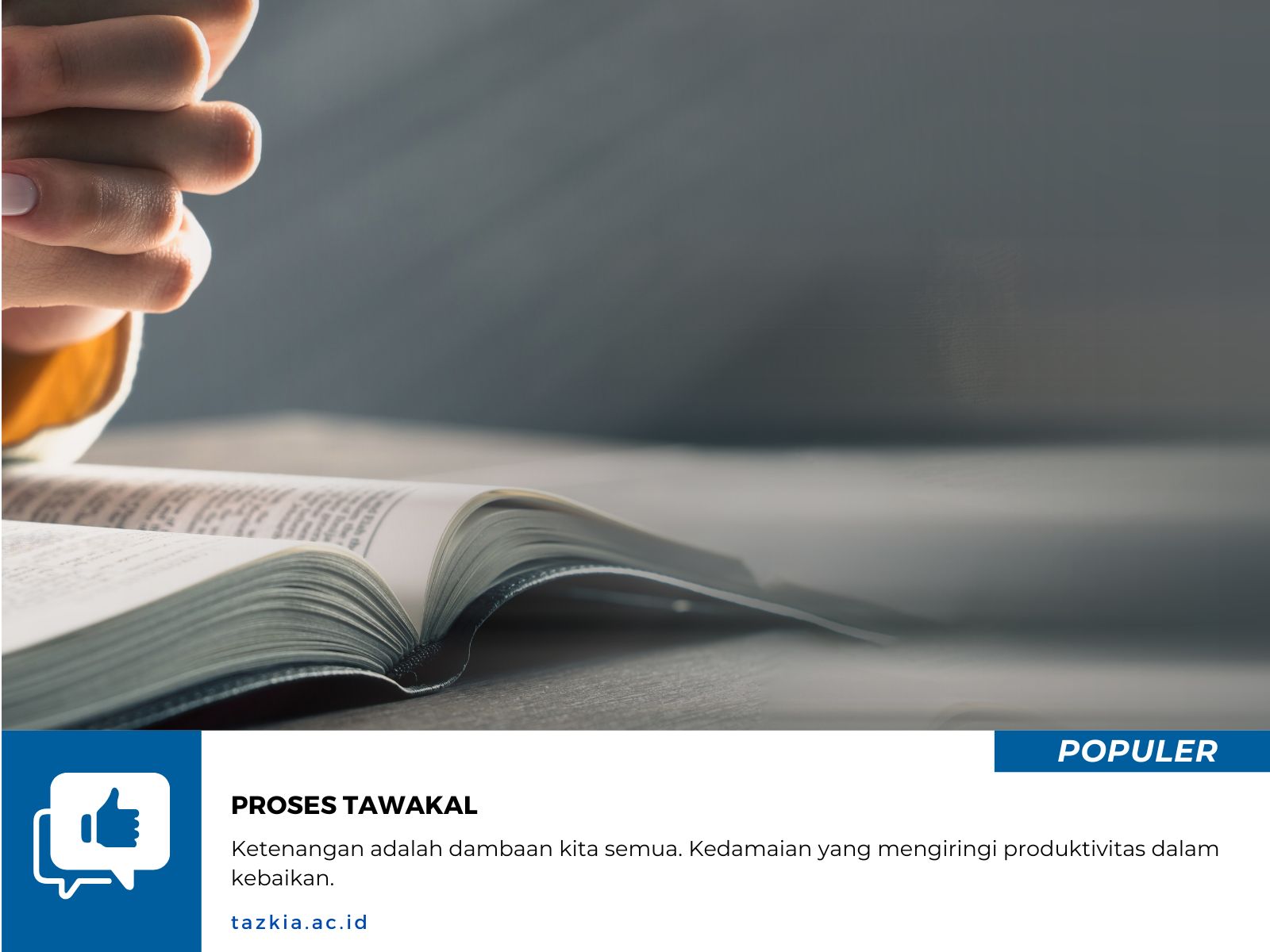 PROSES TAWAKAL ANDANG HERYAHYA
