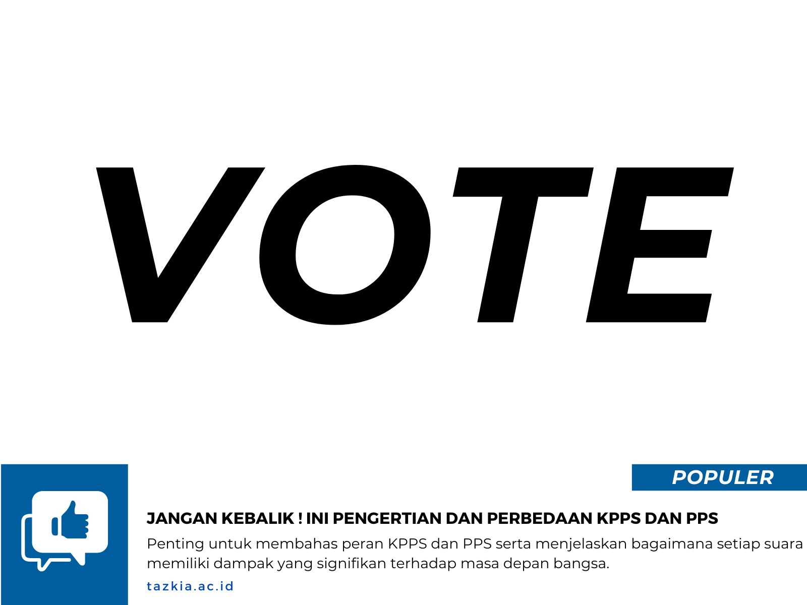 Jangan Kebalik ini Pengertian dan Perbedaan KPPS dan PPS