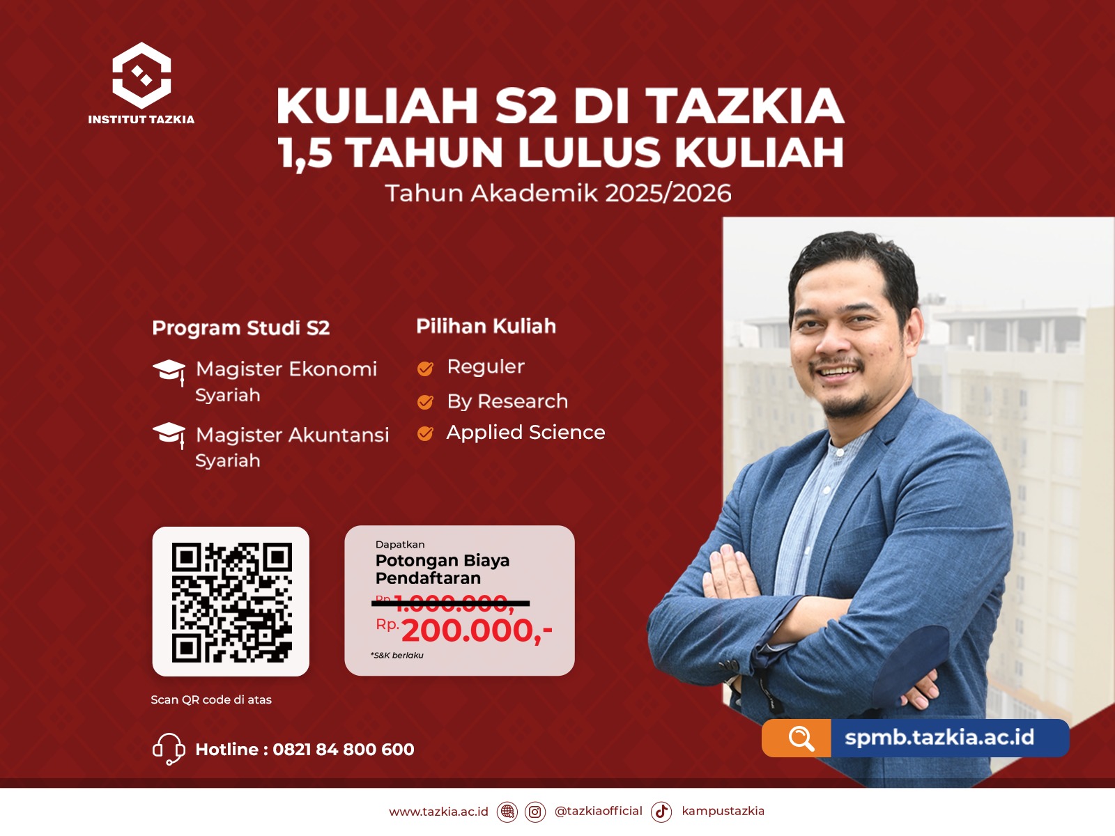 S2 Pascasarjana Magister Tazkia Promo