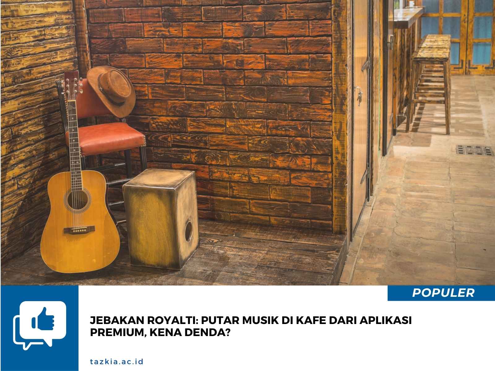 Jebakan Royalti Putar Musik di Kafe dari Aplikasi Premium Kena Denda