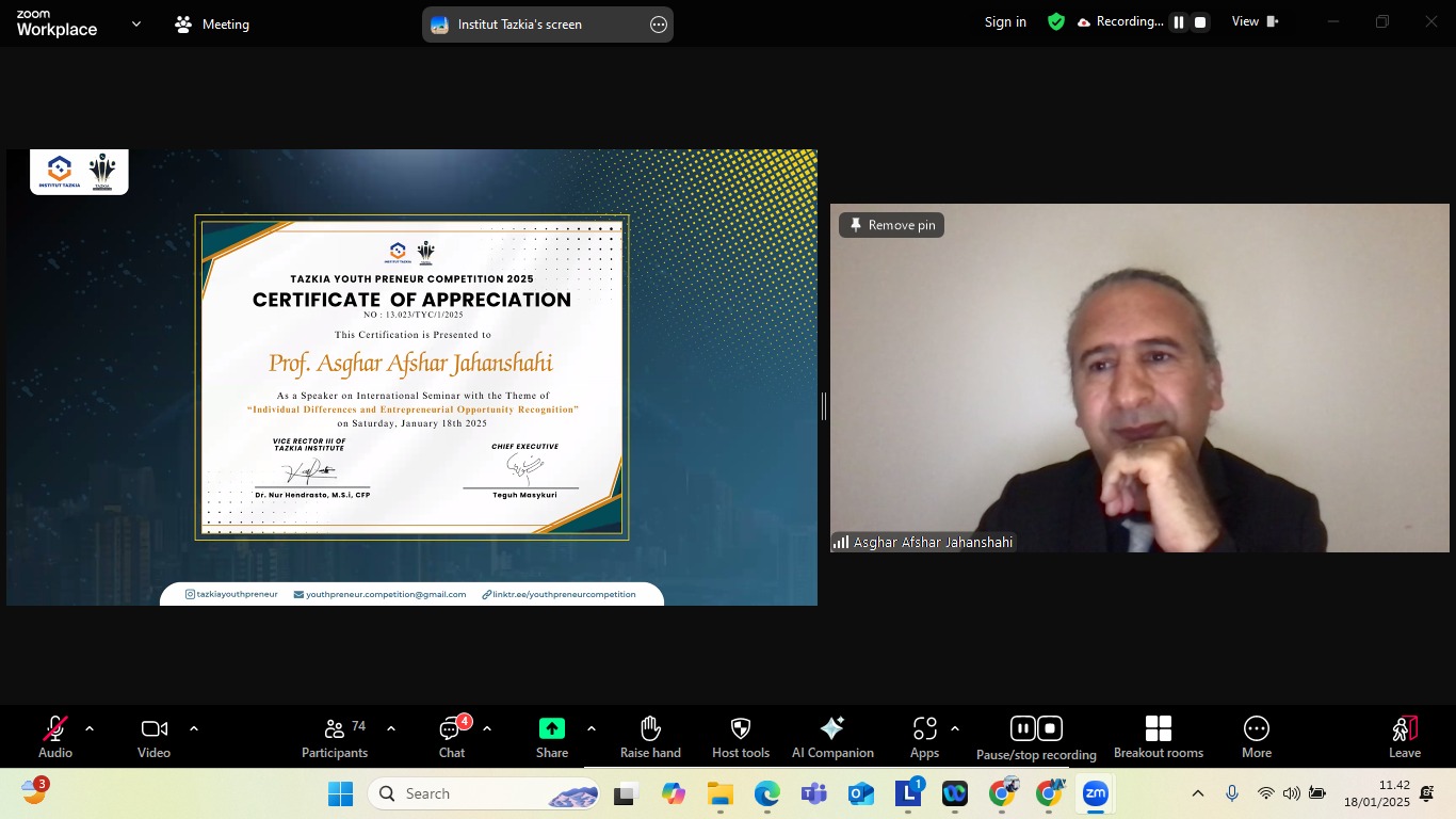 Prof Asghar Afshar Jahanshahi