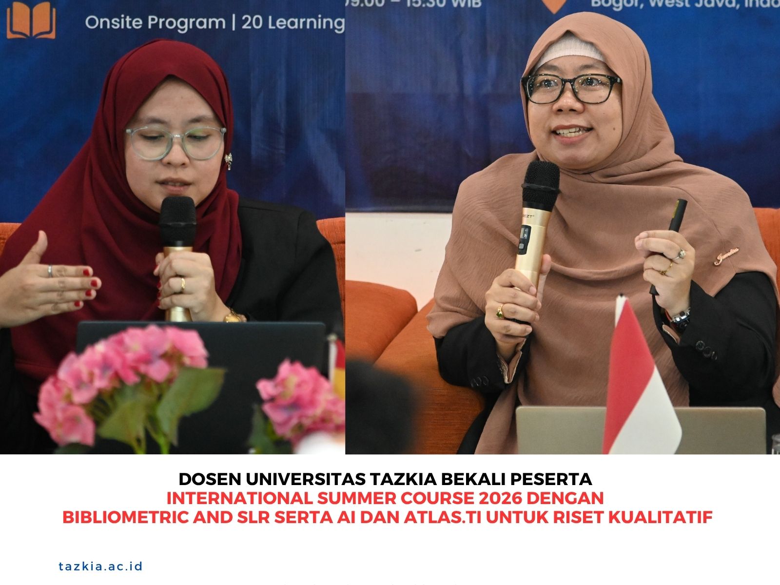 Dosen Universitas Tazkia Bekali Peserta International Summer Course 2026 dengan BIBLIOMETRIC AND SLR SERTA AI dan Atlas.ti untuk Riset Kualitatif