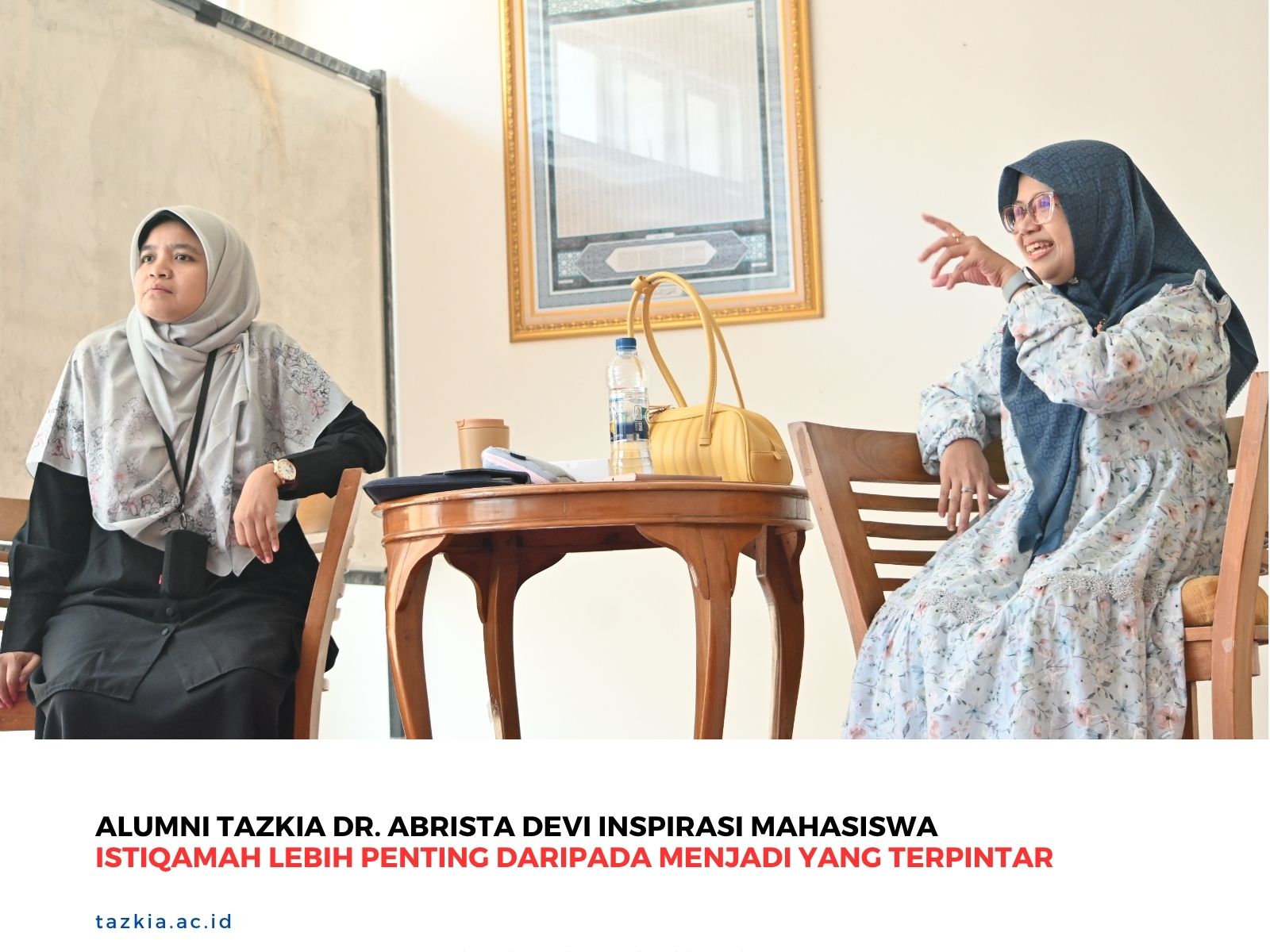 Alumni Tazkia Dr. Abrista Devi Inspirasi Mahasiswa, Istiqamah Lebih Penting daripada Menjadi yang Terpintar