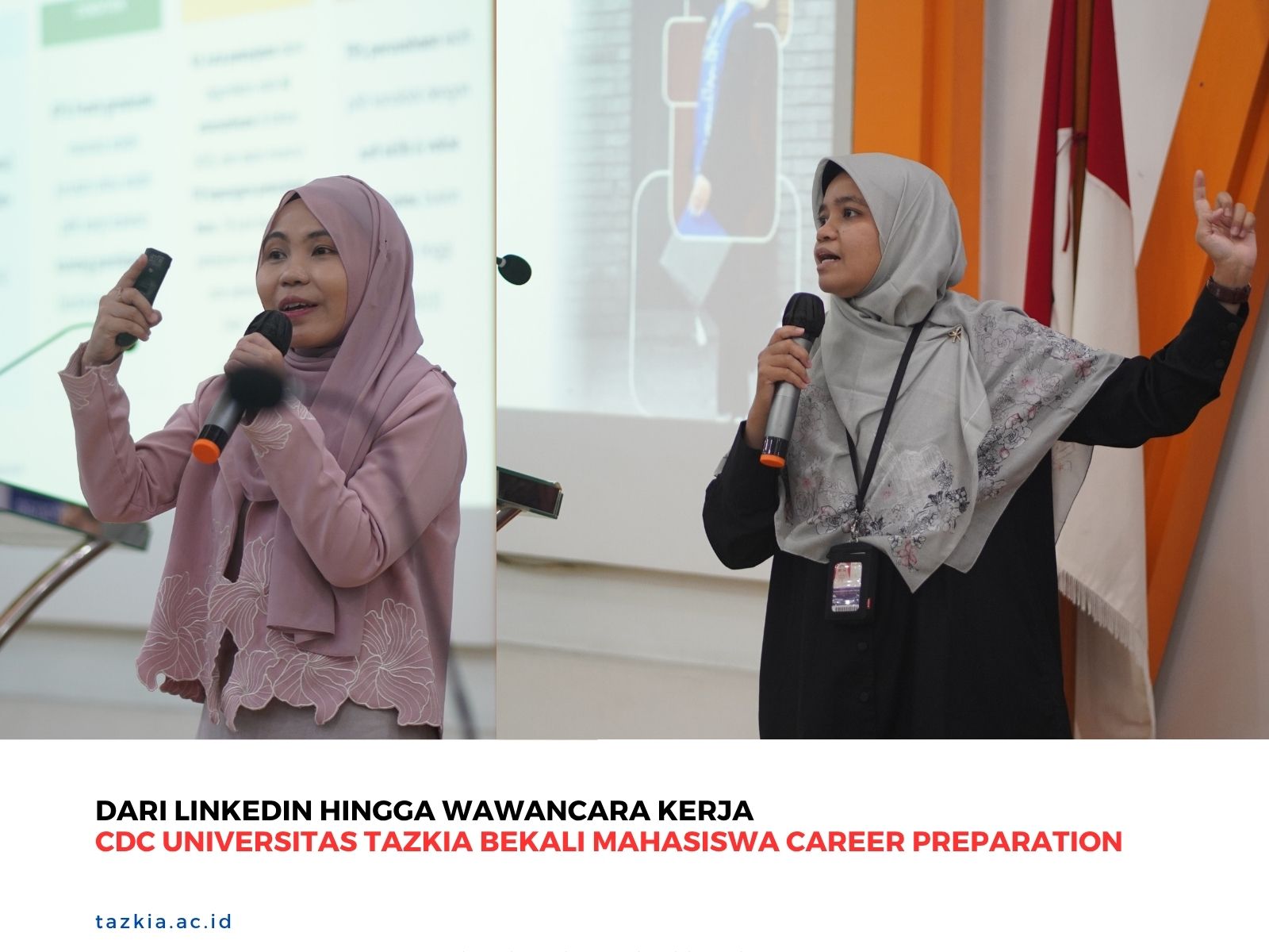 Dari LinkedIn hingga Wawancara Kerja, CDC Universitas Tazkia Bekali Mahasiswa Career Preparation