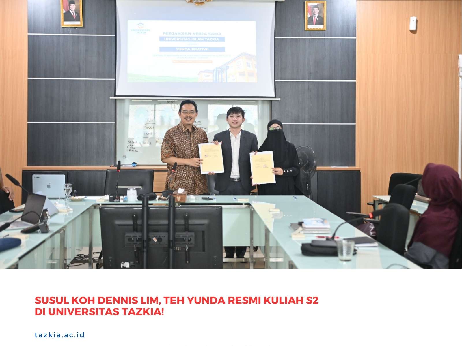Susul Koh Dennis Lim, Teh Yunda Resmi Kuliah S2 di Universitas Tazkia!