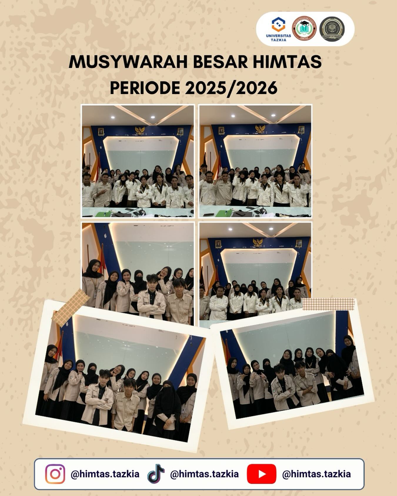 Mubes HIMTAS 2026 Hasilkan Kepemimpinan Baru Periode 2026/2027