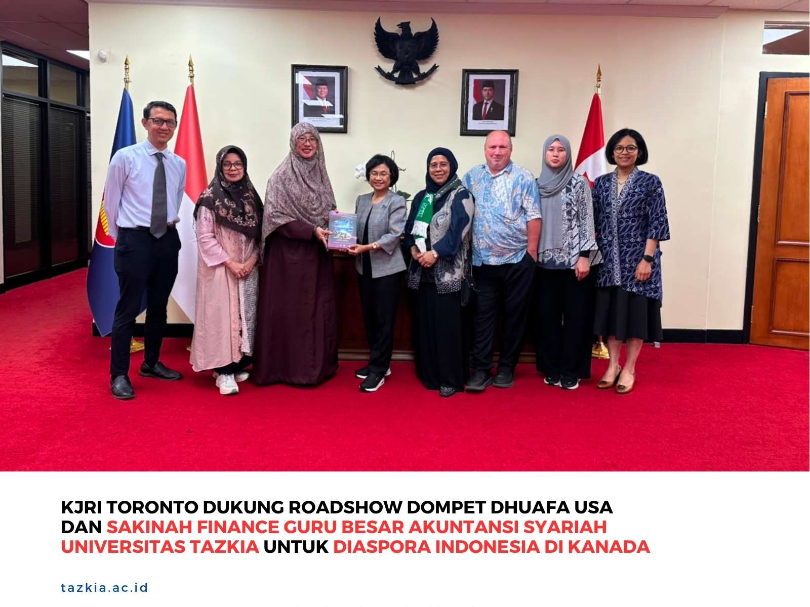 KJRI Toronto Dukung Roadshow Dompet Dhuafa USA dan Sakinah Finance Guru Besar Akuntansi Syariah Universitas Tazkia untuk Diaspora Indonesia di Kanada