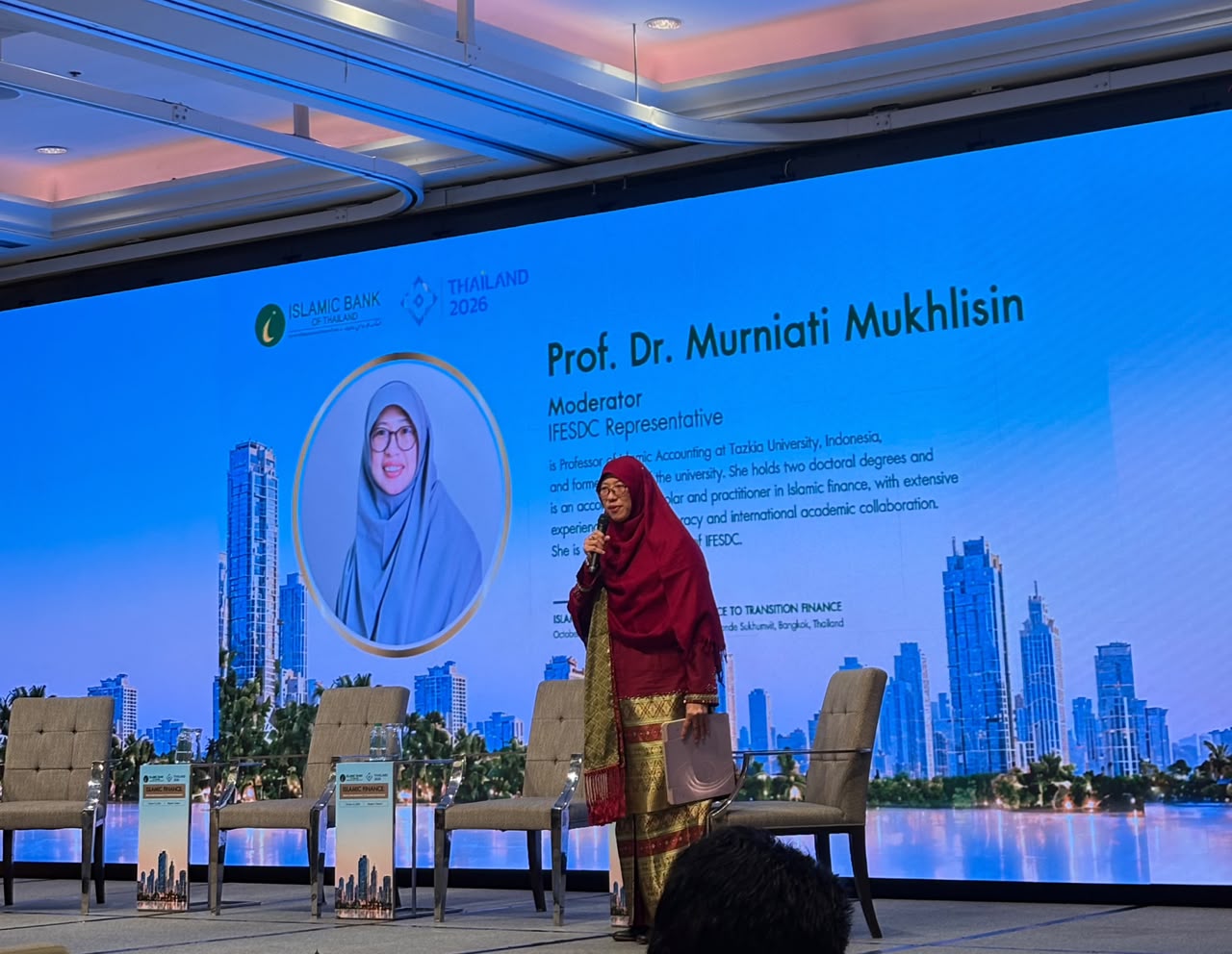 Guru Besar Akuntansi Syariah Tazkia Dorong Keuangan Transisi Islam dalam Forum IMF–World Bank 2026