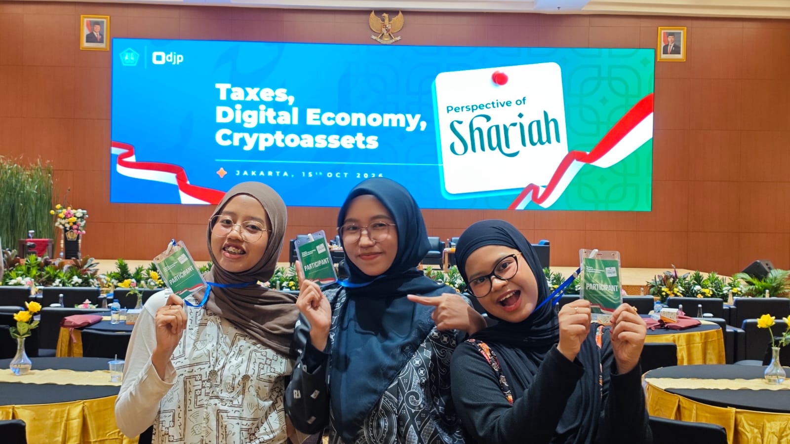 Kajian Kegiatan Seminar Internasional DJP: Bedah Perpajakan, Ekonomi Digital, dan Aset Kripto dari Perspektif Syariah. 